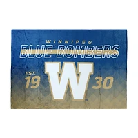 Winnipeg Blue Bombers 62" x 90" Family Blanket