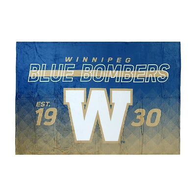Winnipeg Blue Bombers 62" x 90" Family Blanket