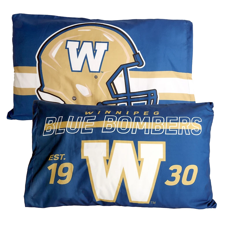 Winnipeg Blue Bombers Two-Pack Pillowcase Set