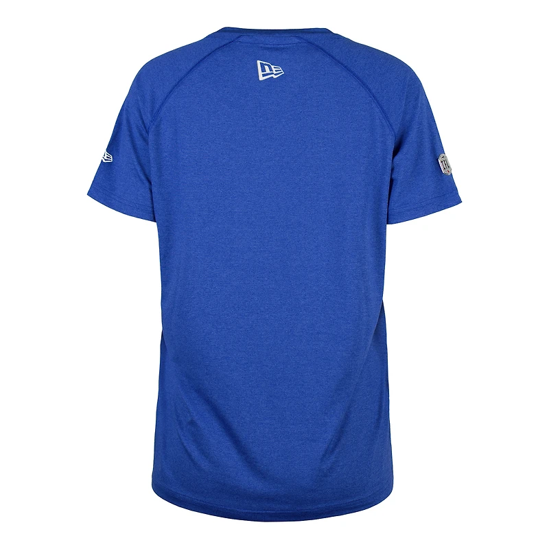 Women's New Era  Blue Winnipeg Bombers Sideline Circuit Performance T-Shirt