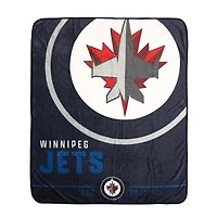 Blue Winnipeg Jets 50'' x 60'' Regular Throw Blanket