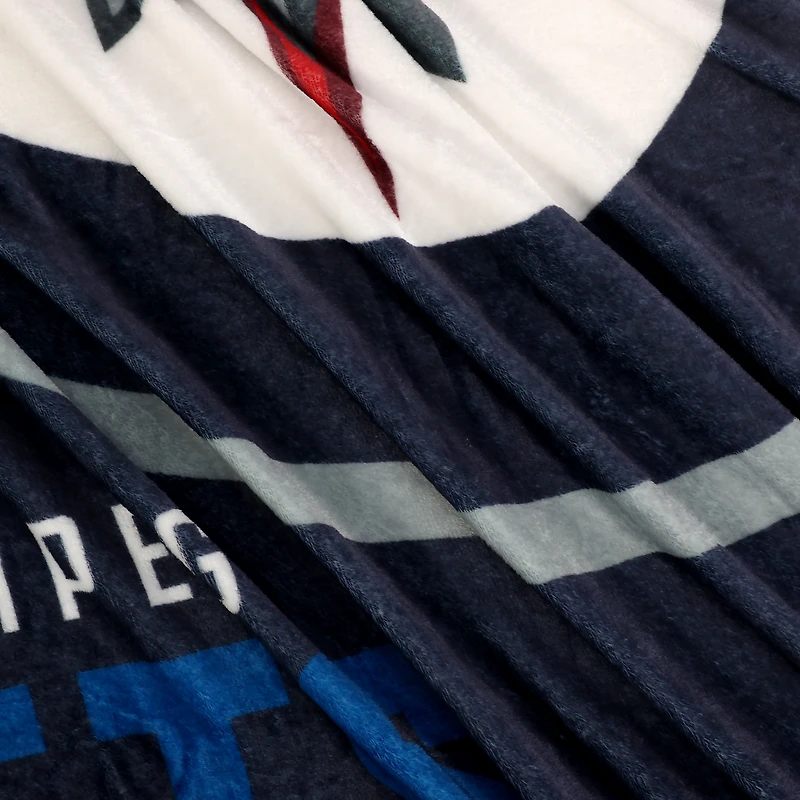 Blue Winnipeg Jets 50'' x 60'' Regular Throw Blanket