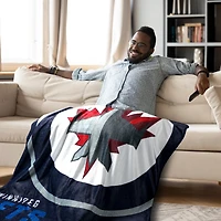 Blue Winnipeg Jets 50'' x 60'' Regular Throw Blanket