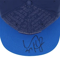 Connor Hellebuyck Winnipeg Jets Autographed Fanatics Authentic Navy Rinkside Cap