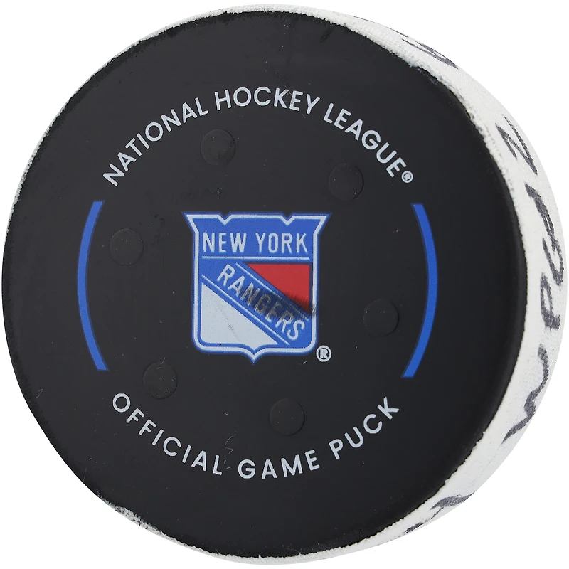 Gabriel Vilardi Winnipeg Jets Game-Used Goal Puck from November 12, 2024 vs. New York Rangers 