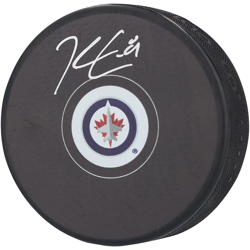 Kyle Connor Winnipeg Jets Autographed Hockey Puck
