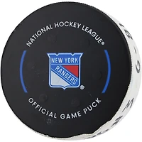 Kyle Connor Winnipeg Jets Game-Used Goal Puck from November 12, 2024 vs. New York Rangers - First of Two Goals Scored