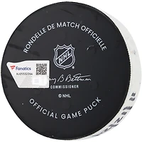 Kyle Connor Winnipeg Jets Game-Used Goal Puck from November 12, 2024 vs. New York Rangers - First of Two Goals Scored