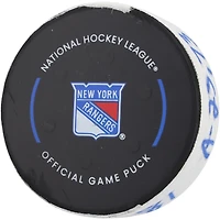 Kyle Connor Rondelle de but utilisée par les Jets de Winnipeg contre les Rangers de New York le 19 mars 2024