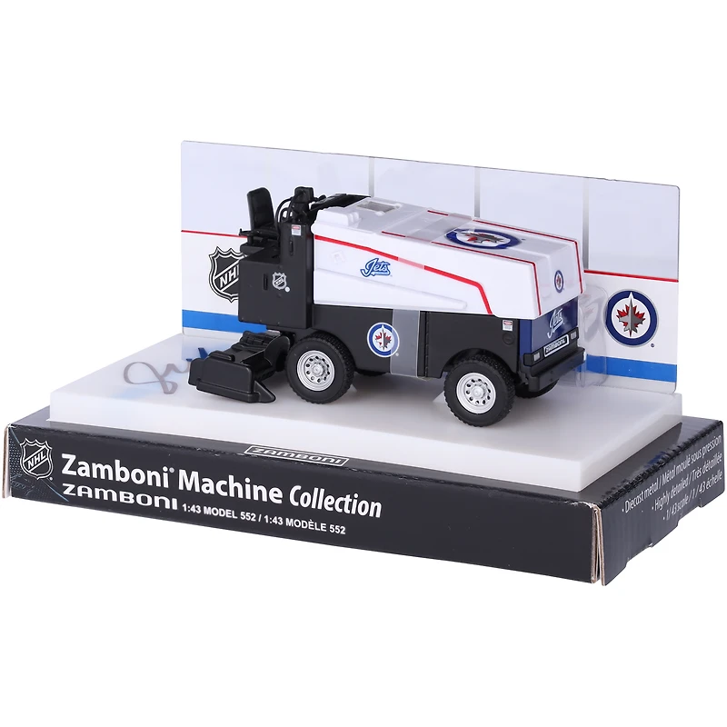 V106832 WinJet Mark Scheifele Winnipeg Jets dédicacé échelle 1:43 moulé sous pression Zamboni 55 Mark Scheifele AUT DIE-CAST ZAMBONI 45610 DIE143 ZAMBSC0001 #1