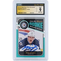 Mark Scheifele Winnipeg Jets Autographed 2011-12 Upper Deck O-Pee-Chee Update #625 CGC Fanatics Witnessed Authenticated 9/10 Rookie Card