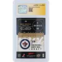 Mark Scheifele Winnipeg Jets Autographed 2011-12 Upper Deck Victory MVP Update #136 CGC Fanatics Witnessed Authenticated 9/10 Rookie Card