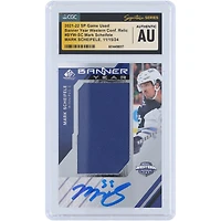 V106832 WinJet Mark Scheifele Winnipeg Jets Autographié 2021-22 Upper Deck SP Jeu Utilisé Bannière Année Conférence Ouest Blue Relic #BYW-SC CGC Fanatics Witnessed Authenticated Card 55 Mark Scheifele AUT UPD CARTES À ÉCHANGER 45642 AUTTRC CA01HK4452 #22