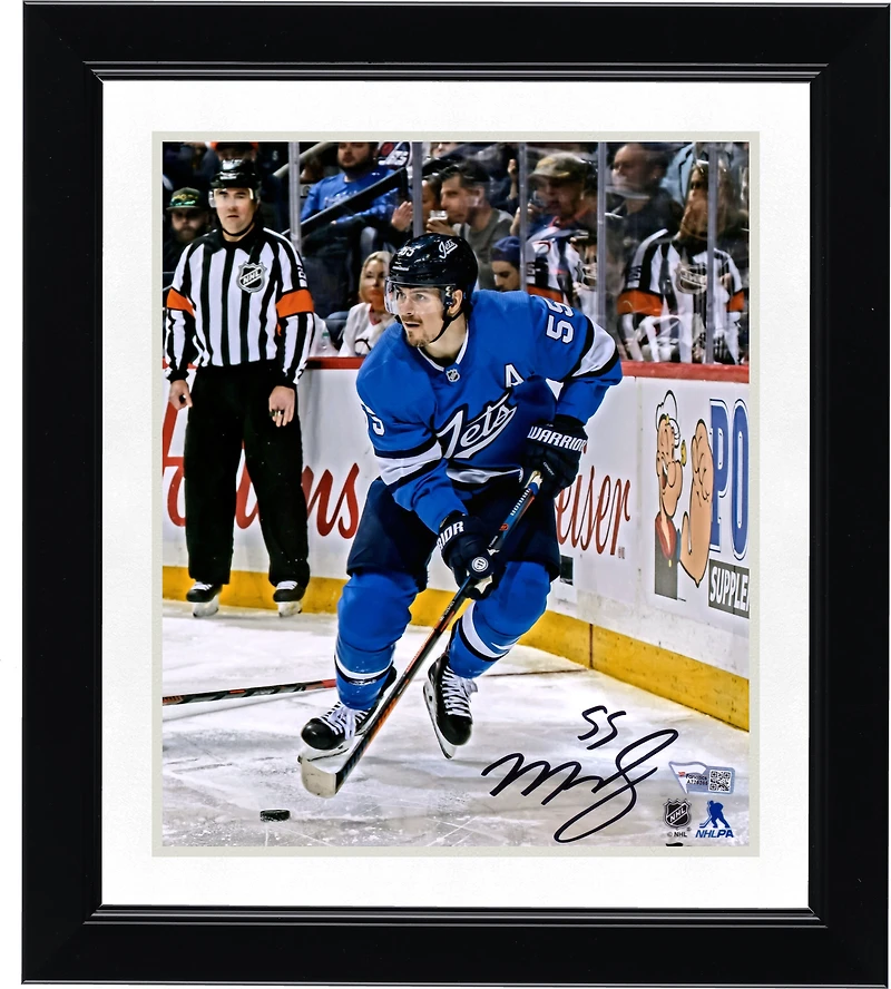 Mark Scheifele Winnipeg Jets Autographed 8" x 10" Alternate Jersey Skating Photograph