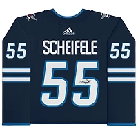 Mark Scheifele Winnipeg Jets Autographed Navy Adidas Authentic Jersey