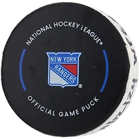 Mark Scheifele Winnipeg Jets Game-Used Goal Puck from November 12, 2024 vs. New York Rangers - First of Two Goals Scored