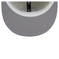 Casquette ajustée bicolore chromée 59FIFTY blanche des Jets de Winnipeg New Era pour homme