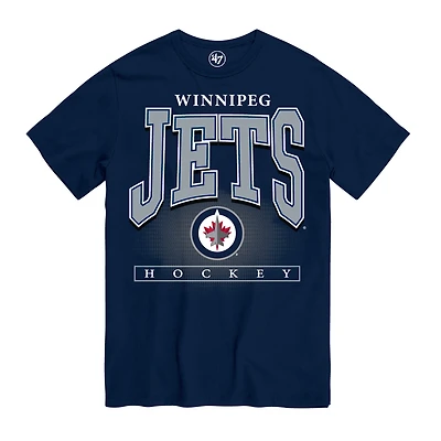 T-shirt homme '47 Navy Winnipeg Jets Hot Corner