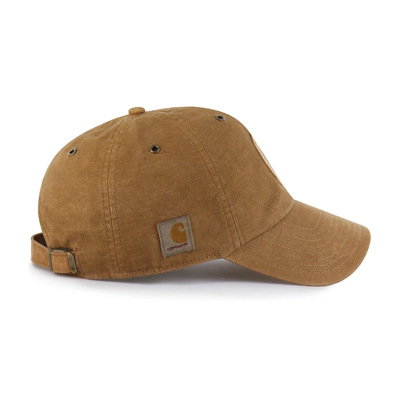 Men's Carhartt x '47 Brown Winnipeg Jets Dyed Clean Up Adjustable Hat