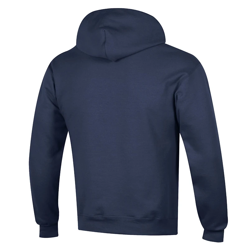 Sweat à capuche Champion bleu marine Winnipeg Jets pour homme