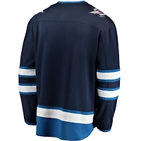 Men's Fanatics Blue Winnipeg Jets Breakaway Home Jersey