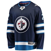 Men's Fanatics Dylan DeMelo Navy Winnipeg Jets Breakaway Player Jersey