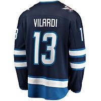 Men's Fanatics Gabriel Vilardi Navy Winnipeg Jets Home Premier Breakaway Player Jersey
