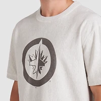 T-shirt gris pour hommes Fanatics Winnipeg Jets fabriqué au Canada