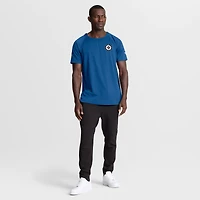 Men's Fanatics Heather Blue Winnipeg Jets Authentic Pro Rink Raglan Performance T-Shirt