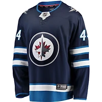 Men's Fanatics Josh Morrissey Navy Winnipeg Jets Breakaway - Jersey