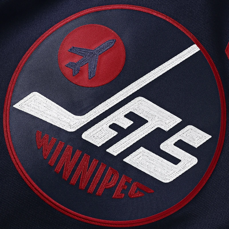 Maillot de joueur alternatif Premium pour hommes Fanatics Kyle Connor bleu marine des Winnipeg Jets