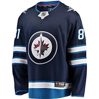 Fanatiques pour hommes de marque Kyle Connor Navy Winnipeg Jets Breakaway - Maillot