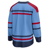 Men's Fanatics Light Blue Winnipeg Jets Alternate Anniversary Breakaway Jersey
