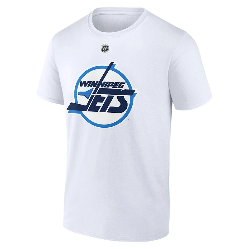 Fanatics pour hommes Mark Scheifele White Winnipeg Jets Special Edition 2.0 - T-shirt avec nom et numéro