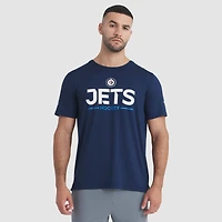 Men's Fanatics Navy Winnipeg Jets Authentic Pro Rink Tech T-Shirt