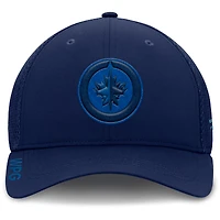Men's Fanatics Navy Winnipeg Jets Authentic Pro Road Flex Hat
