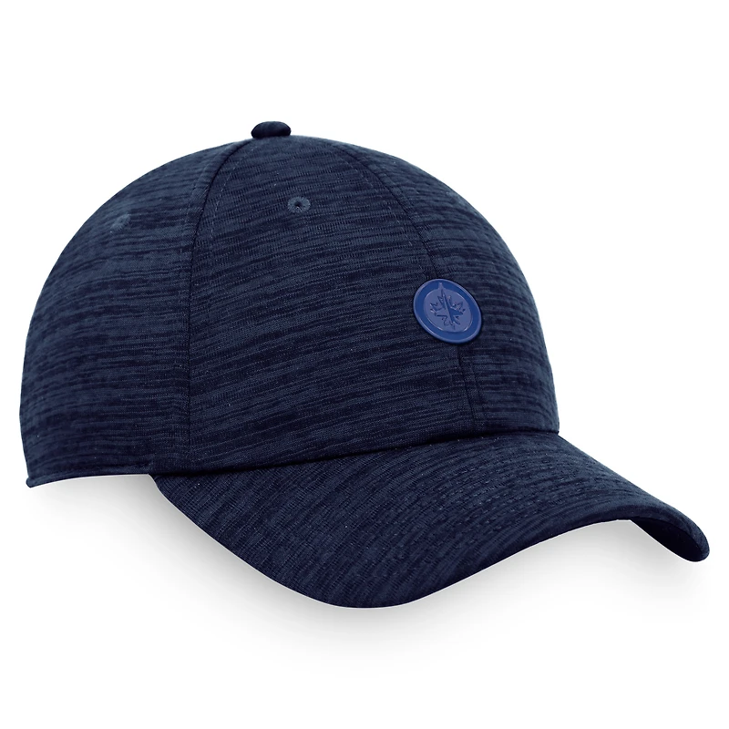 Men's Fanatics Navy Winnipeg Jets Authentic Pro Road - Snapback Hat