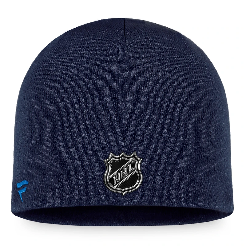 Men's Fanatics Navy Winnipeg Jets Authentic Pro Training Camp - Beanie