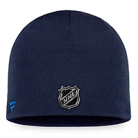 Men's Fanatics Navy Winnipeg Jets Authentic Pro Training Camp - Beanie