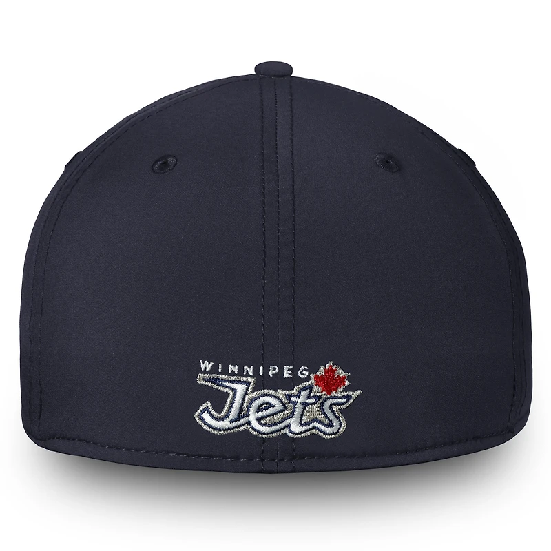 Men's Fanatics Navy Winnipeg Jets Core Elevated Speed Flex Hat