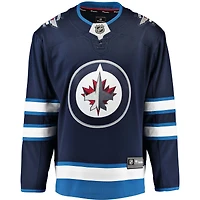 Men's Fanatics Navy Winnipeg Jets Home  Breakaway Jersey