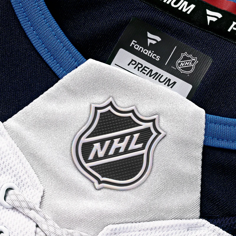 Men's Fanatics White Winnipeg Jets Away Premium Custom Jersey