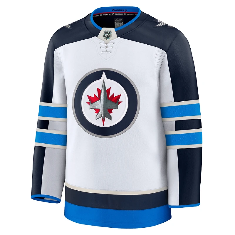 Men's Fanatics White Winnipeg Jets Away Premium Jersey