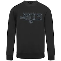 Men's Levelwear  Black Winnipeg Jets Delta Zane Sweatshirt