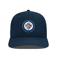 Men's Levelwear Navy Winnipeg Jets  Rise Flex Hat
