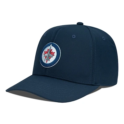 Casquette Rise Flex bleu marine pour homme des Jets de Winnipeg Levelwear