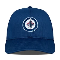Men's Levelwear Navy Winnipeg Jets Zephyr Insignia Core Structured Adjustable Hat