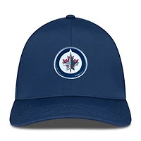 Casquette Zeta Insignia Core Flex bleu marine pour homme des Jets de Winnipeg Levelwear