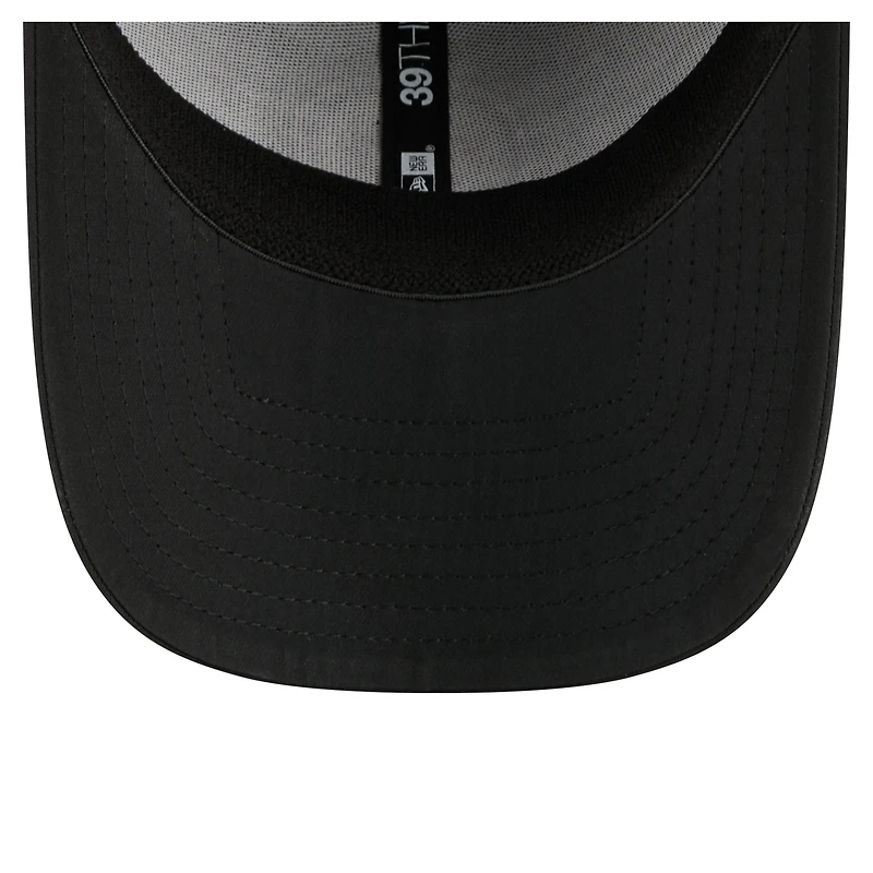 Casquette New Era Flex noire pour homme avec logo des Jets de Winnipeg (modèle 39THIRTY).