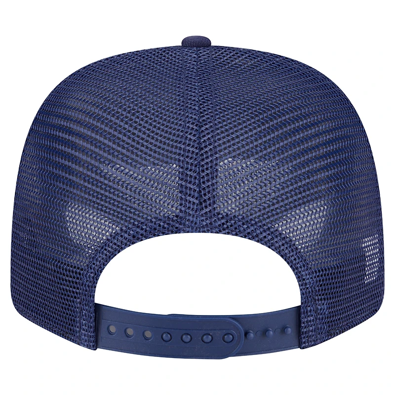 Men's New Era Navy Winnipeg Jets 9SEVENTY Stretch-Snap Trucker Hat